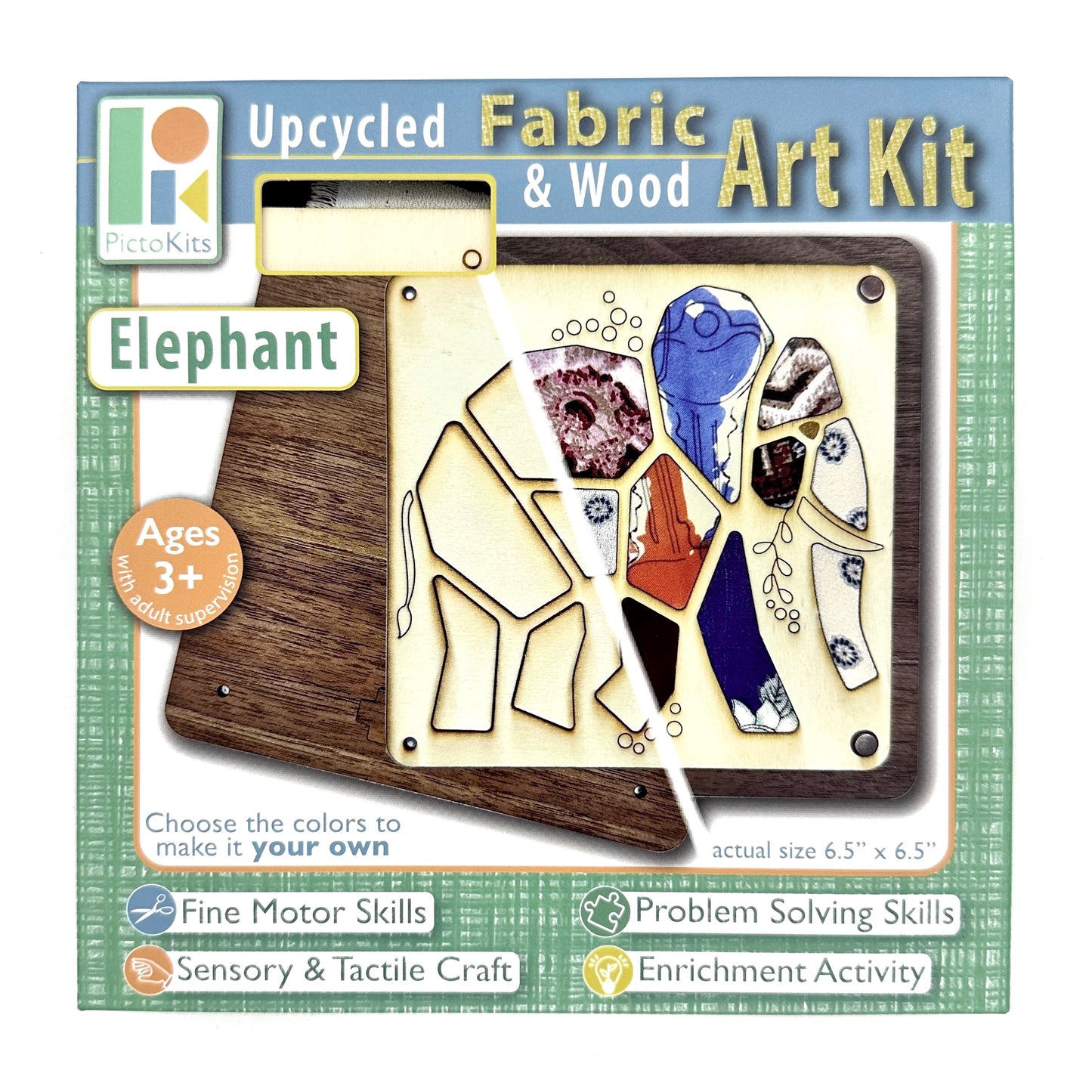 Picto Squares - ELEPHANT