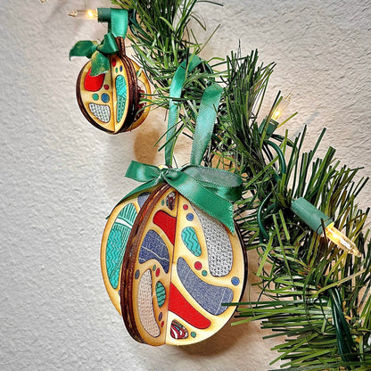 Circle Christmas Ornament