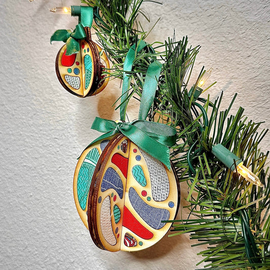 Circle Christmas Ornament