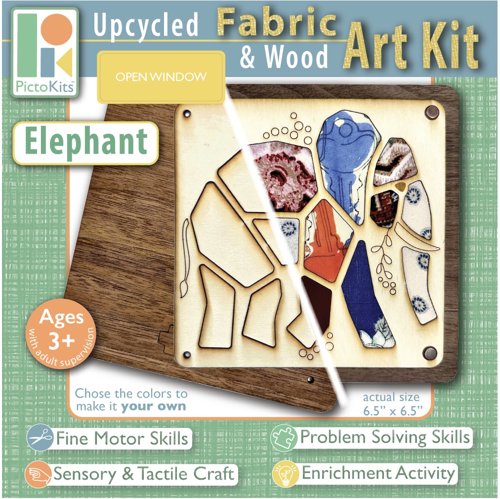 Picto Squares - ELEPHANT