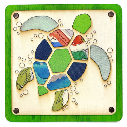 Picto Squares - SEA TURTLE