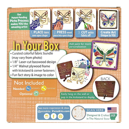 Picto Squares - BUTTERFLY