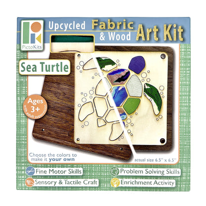 Picto Squares - SEA TURTLE