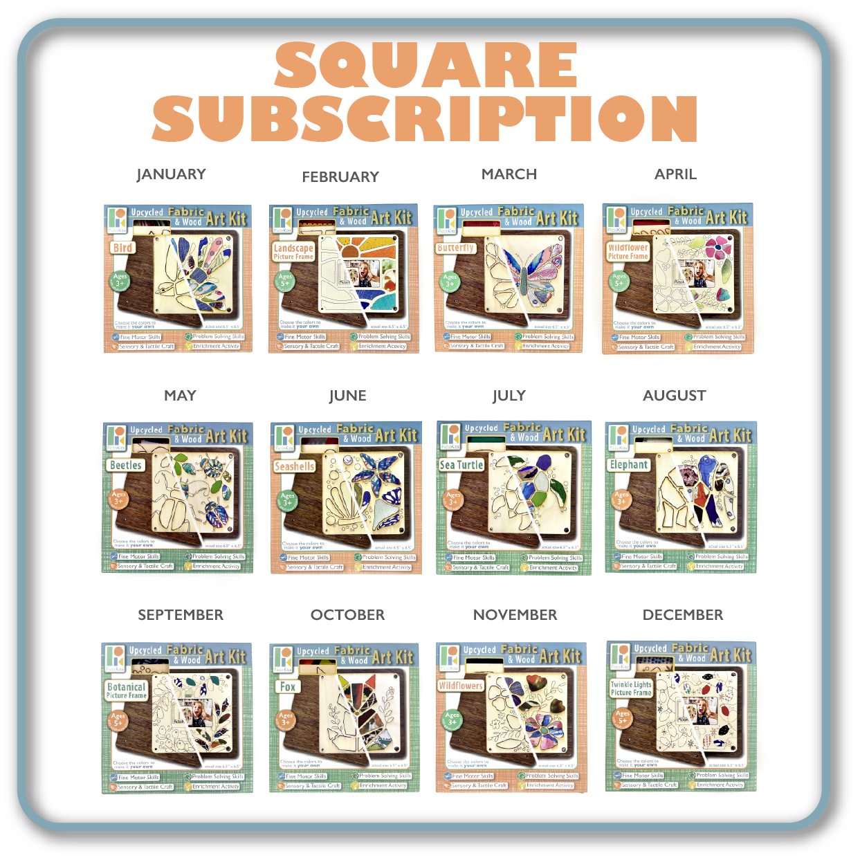 Square Subscription (Save 30% per month)