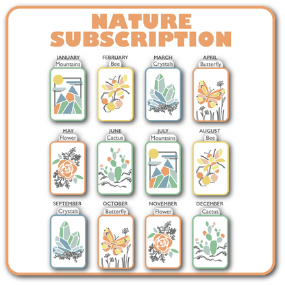 Nature 6 Month Subscription - Save 20% per Kit